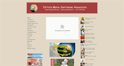 Desktop Screenshot of annunziatine.org